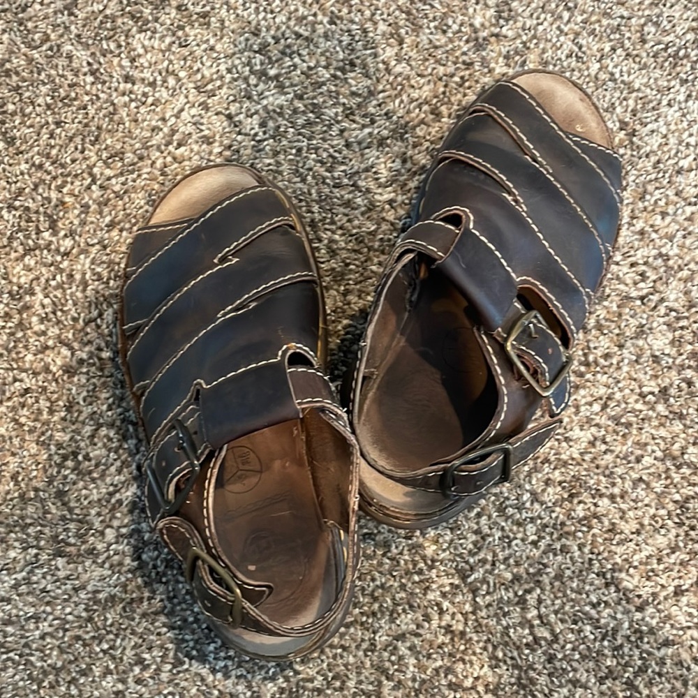 Vintage, circa 1990’s Dr. Marten’s sandals.
